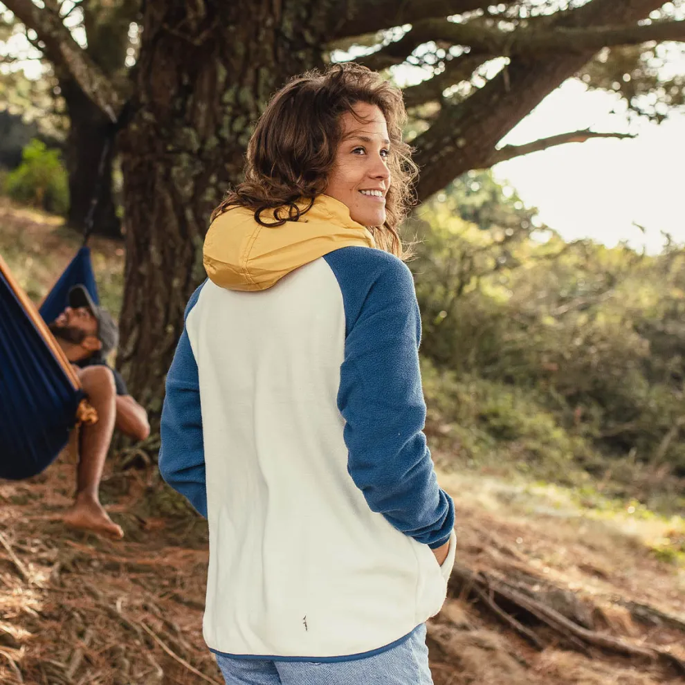 Alexander Recycled Polar Hooded Fleece