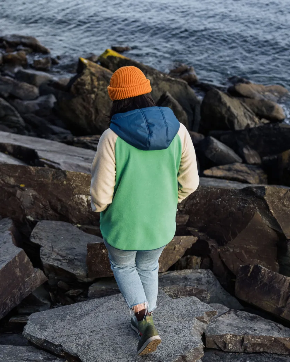 Alexander Recycled Polar Hooded Fleece