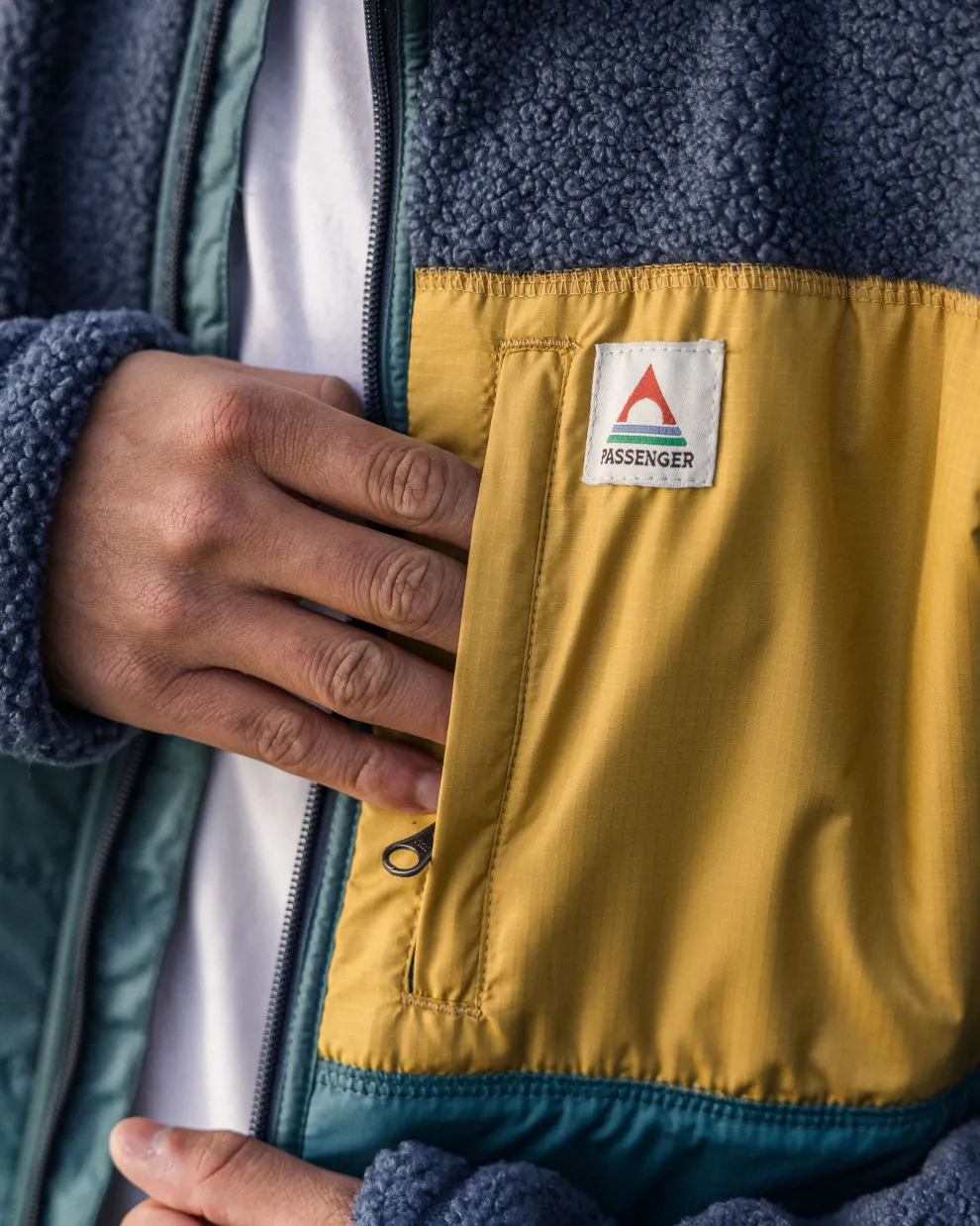 Born Explorer Recycled Polar-Lined Sherpa Fleece