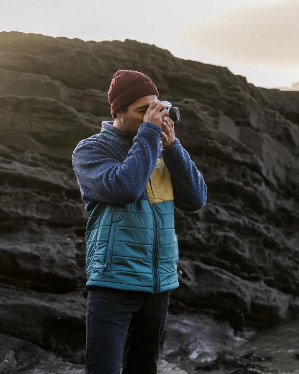 Born Explorer Recycled Polar-Lined Sherpa Fleece