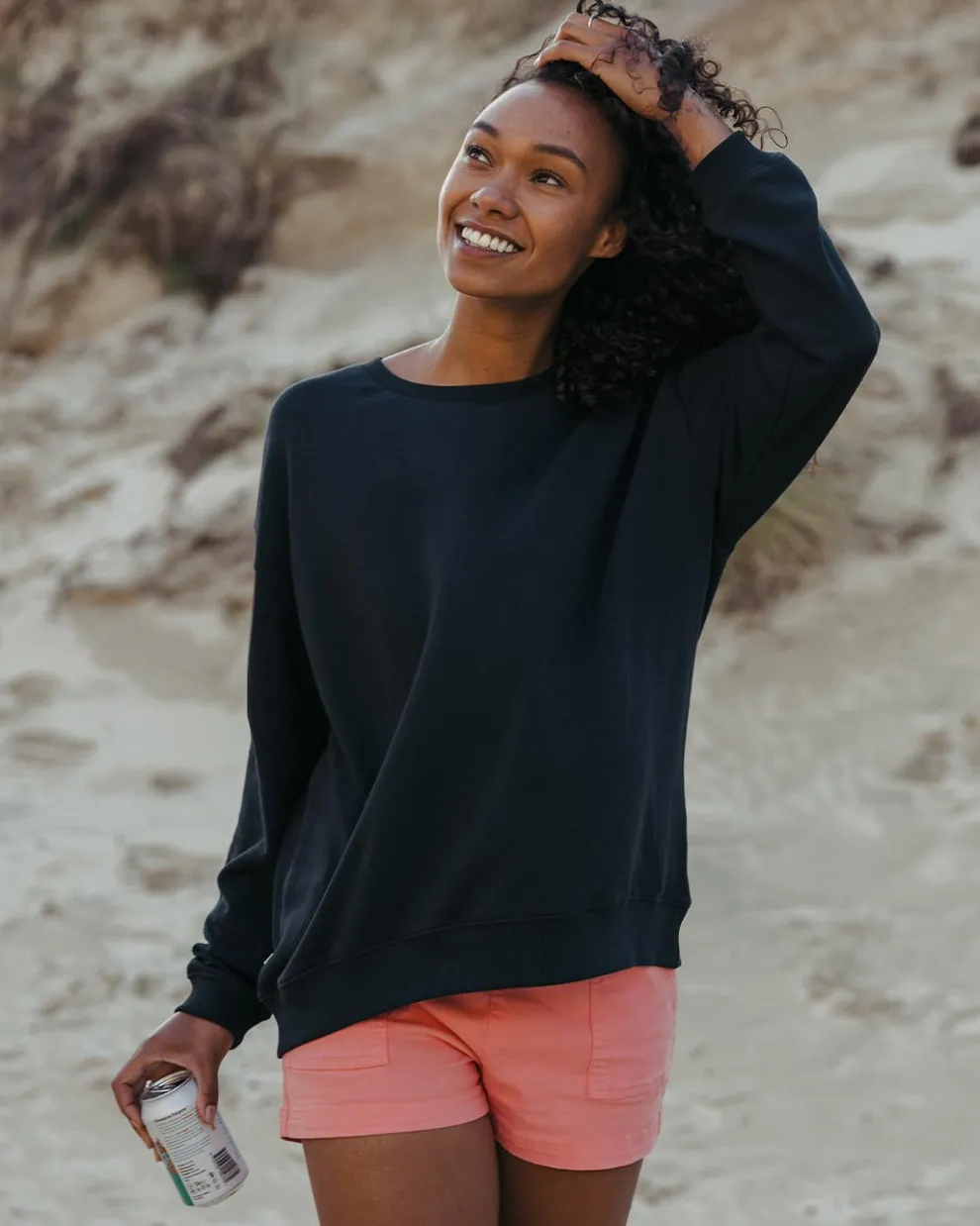 Chica Recycled Cotton Oversized Sweatshirt