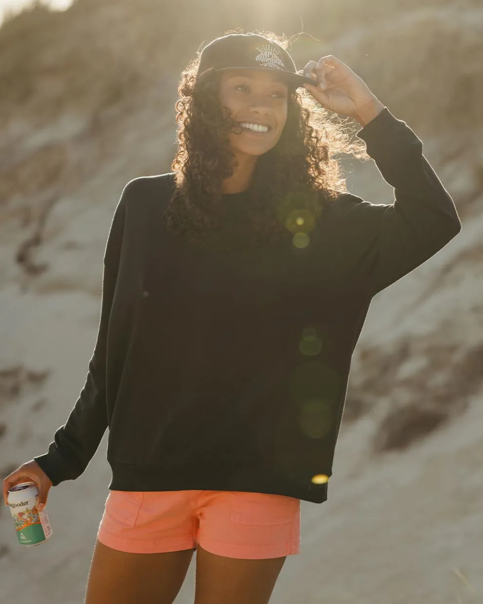 Chica Recycled Cotton Oversized Sweatshirt