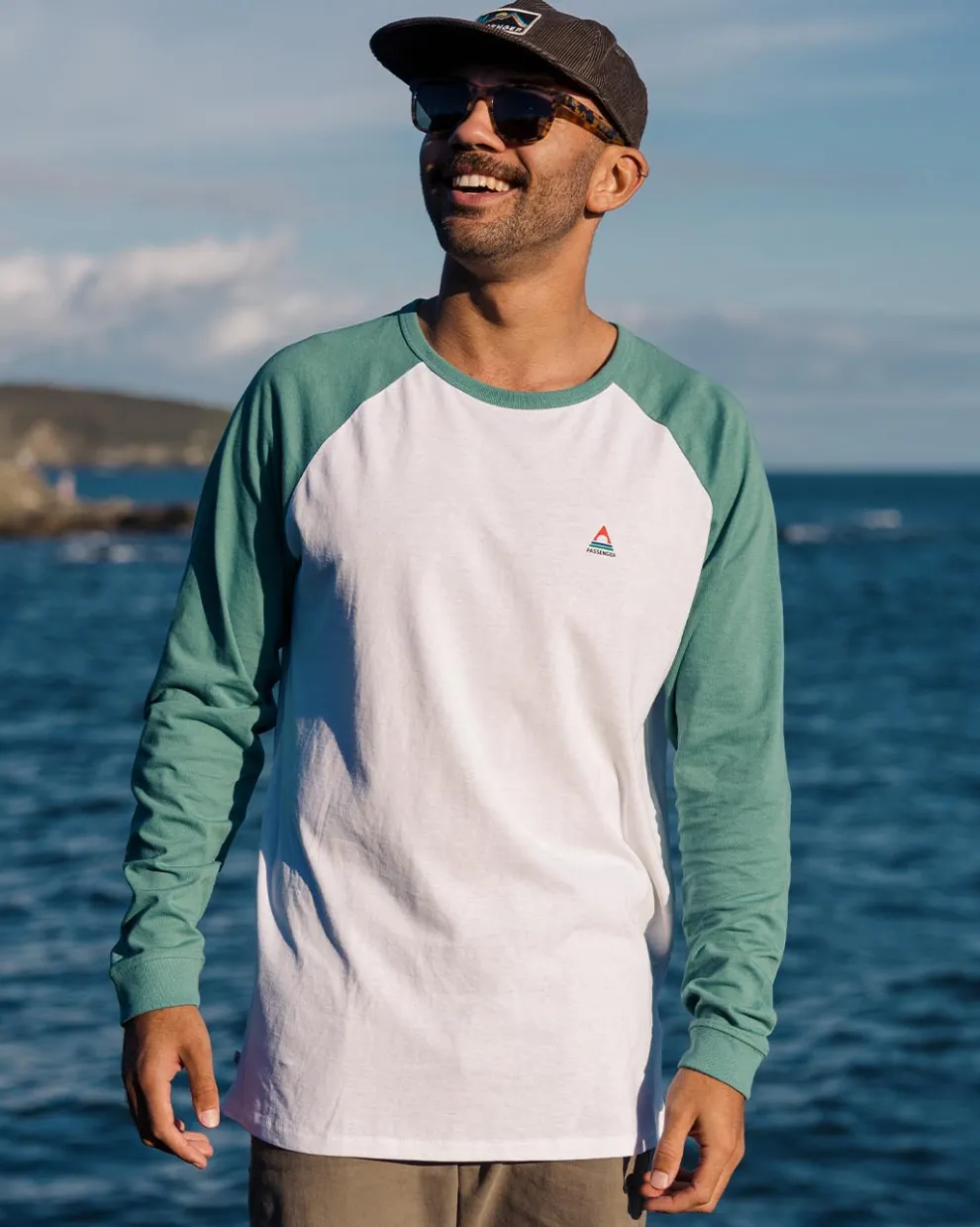 Classic Recycled Cotton Raglan LS T-Shirt