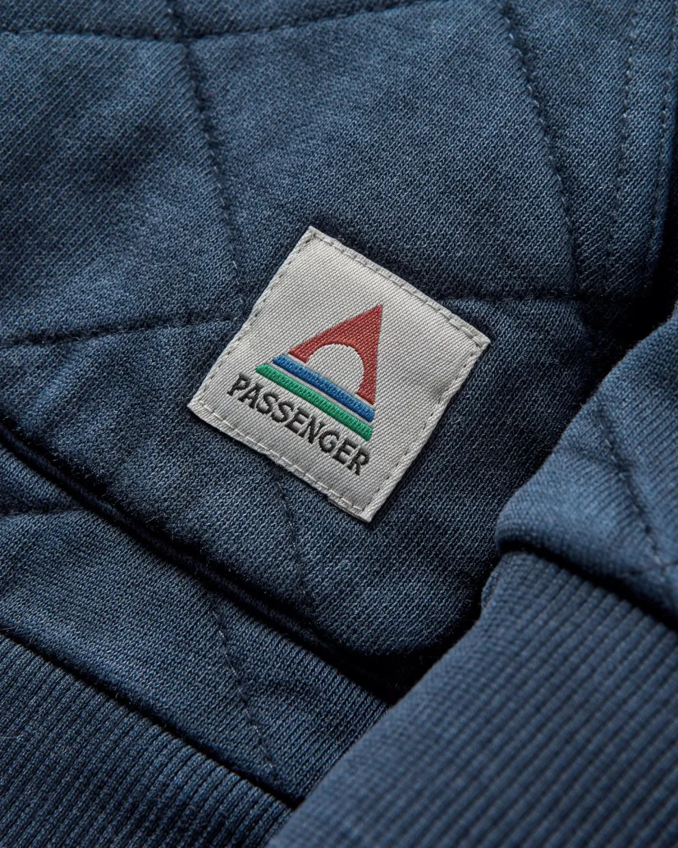 Clementine Recycled Quilted Popper Up Hoodie