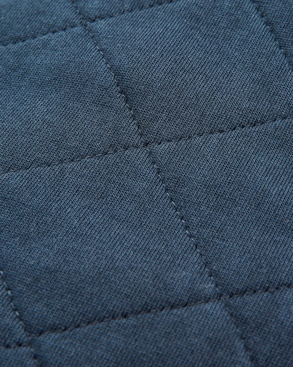 Clementine Recycled Quilted Popper Up Hoodie