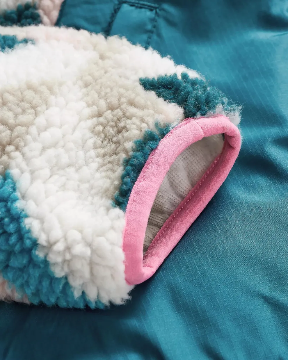 Clover Recycled Deep-Pile Sherpa Fleece