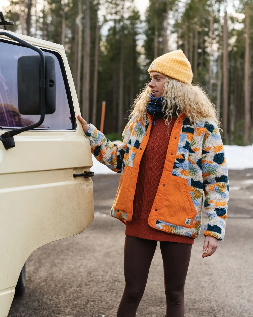 Clover Recycled Deep-Pile Sherpa Fleece