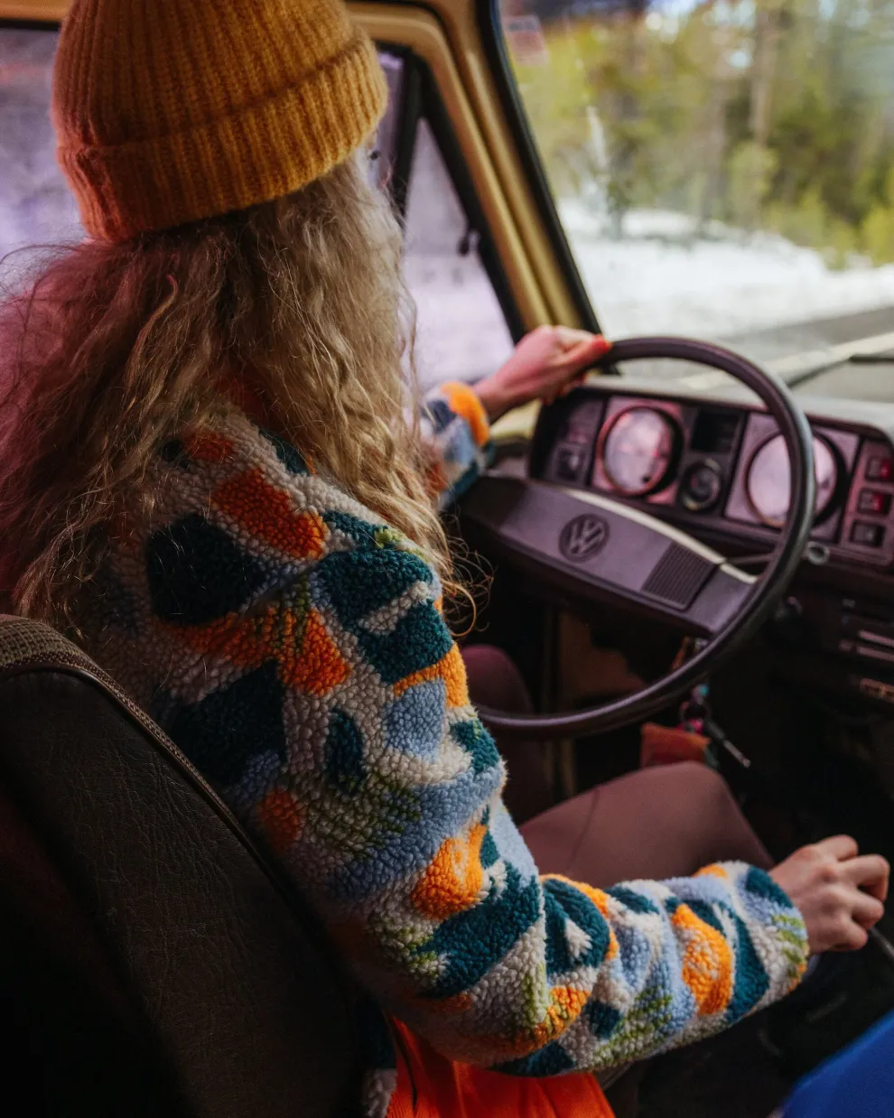 Clover Recycled Deep-Pile Sherpa Fleece