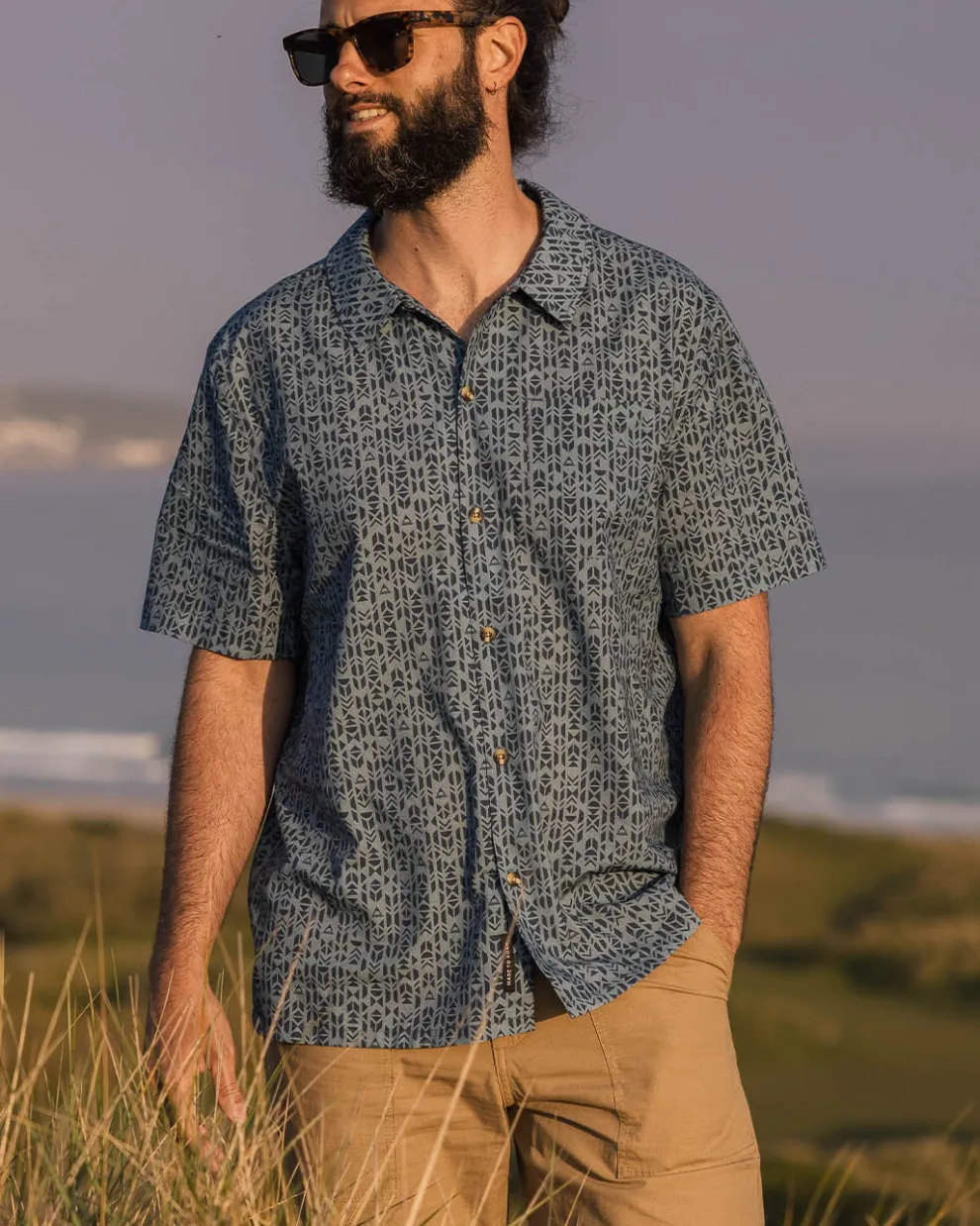 Cove Organic Cotton Short Sleeve Shirt