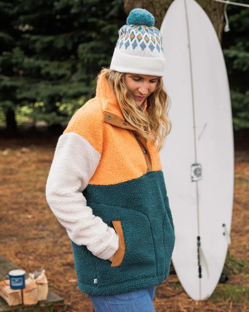Create Recycled Deep-Pile Sherpa Fleece