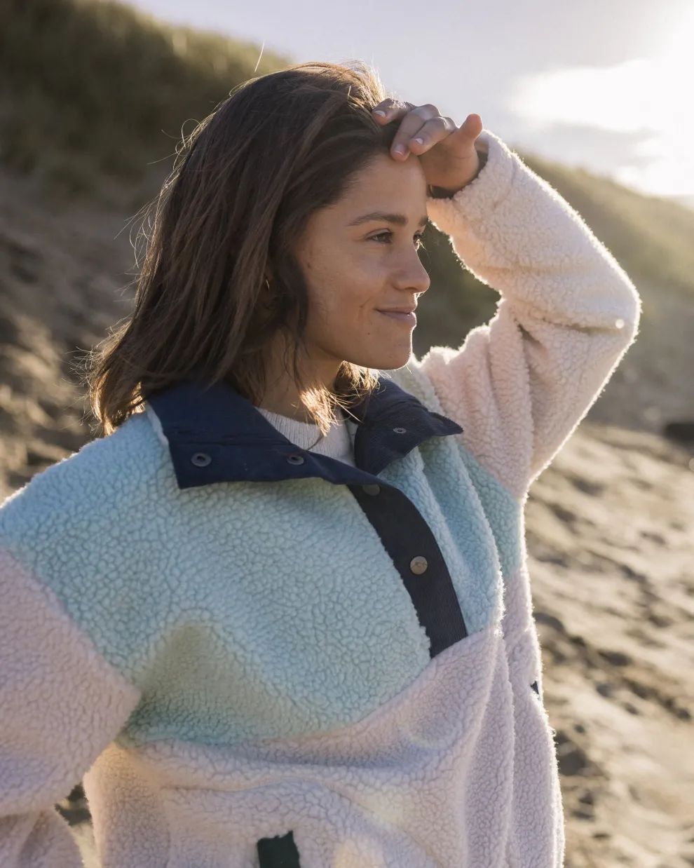 Create Recycled Deep-Pile Sherpa Fleece