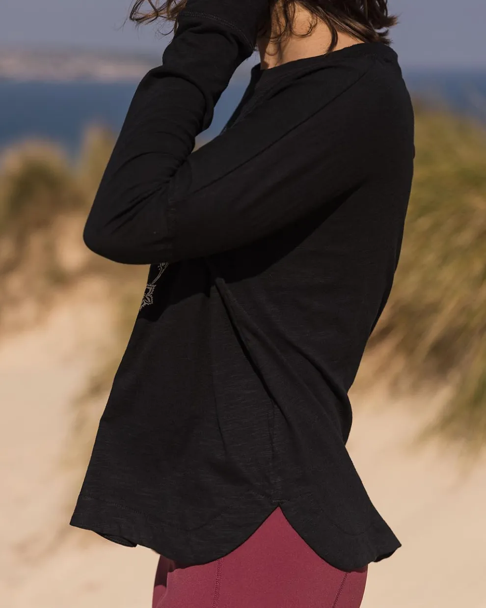 Daisy Chain Recycled Cotton LS T-Shirt