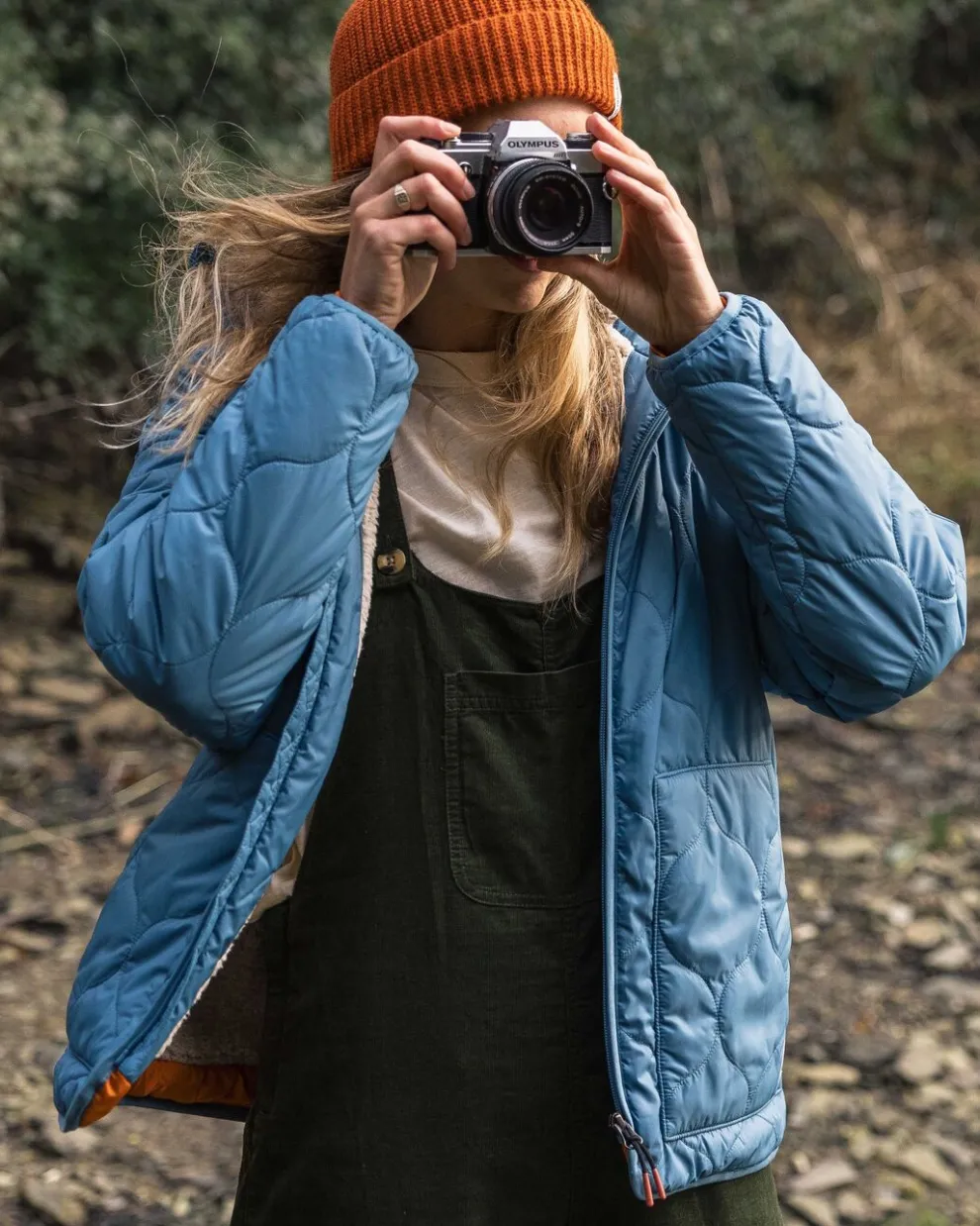 Earthy Recycled Sherpa Lined Insulated Jacket