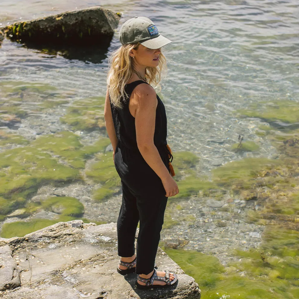 Eva Recycled Cotton Jumpsuit