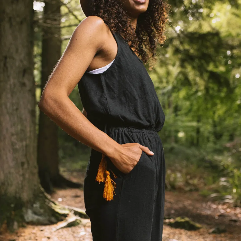 Eva Recycled Cotton Jumpsuit