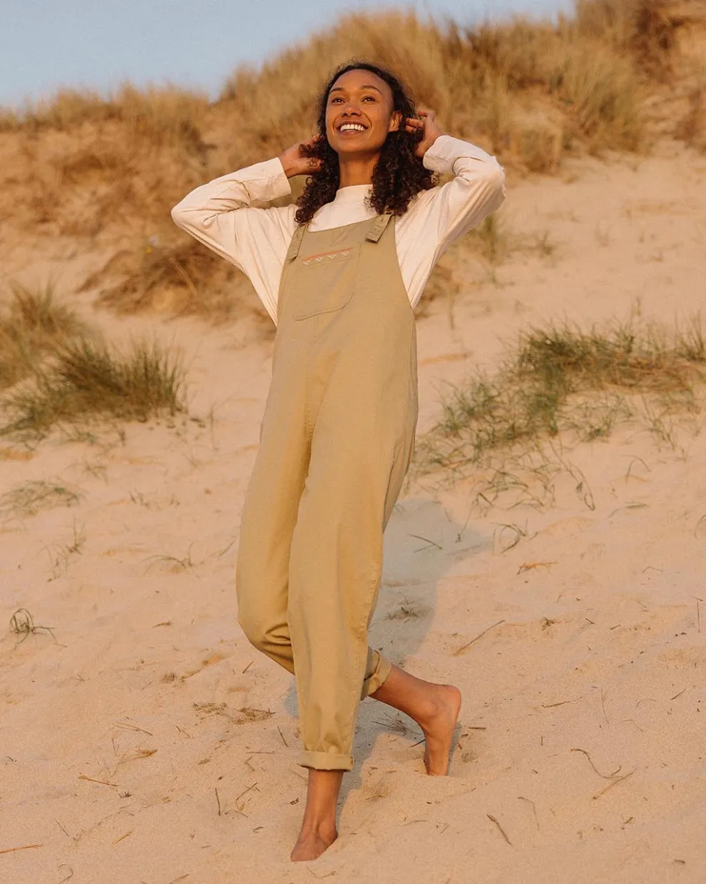 Faye Organic Cotton Dungarees