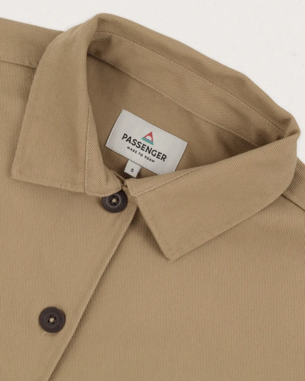 Forrest Organic Cotton Oversized Twill Overshirt