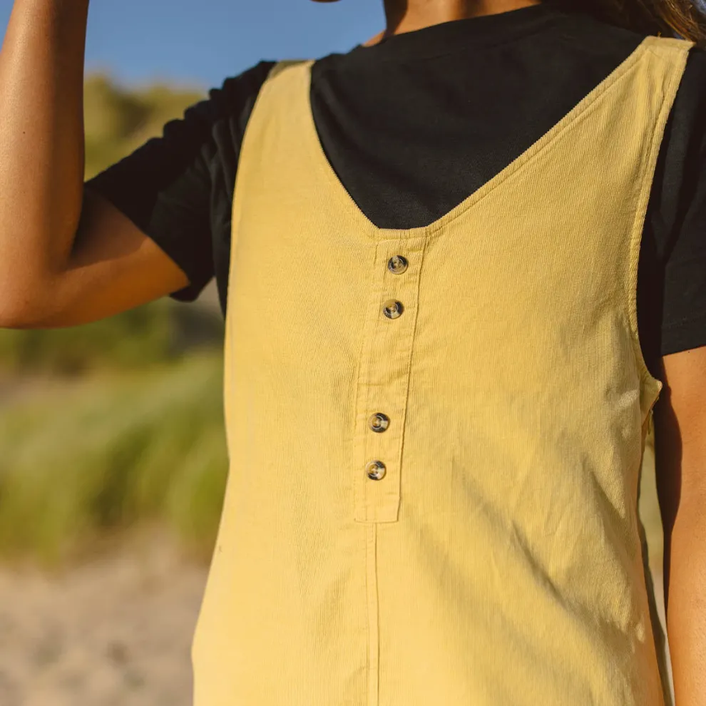 Fun Days Recycled Cord Playsuit