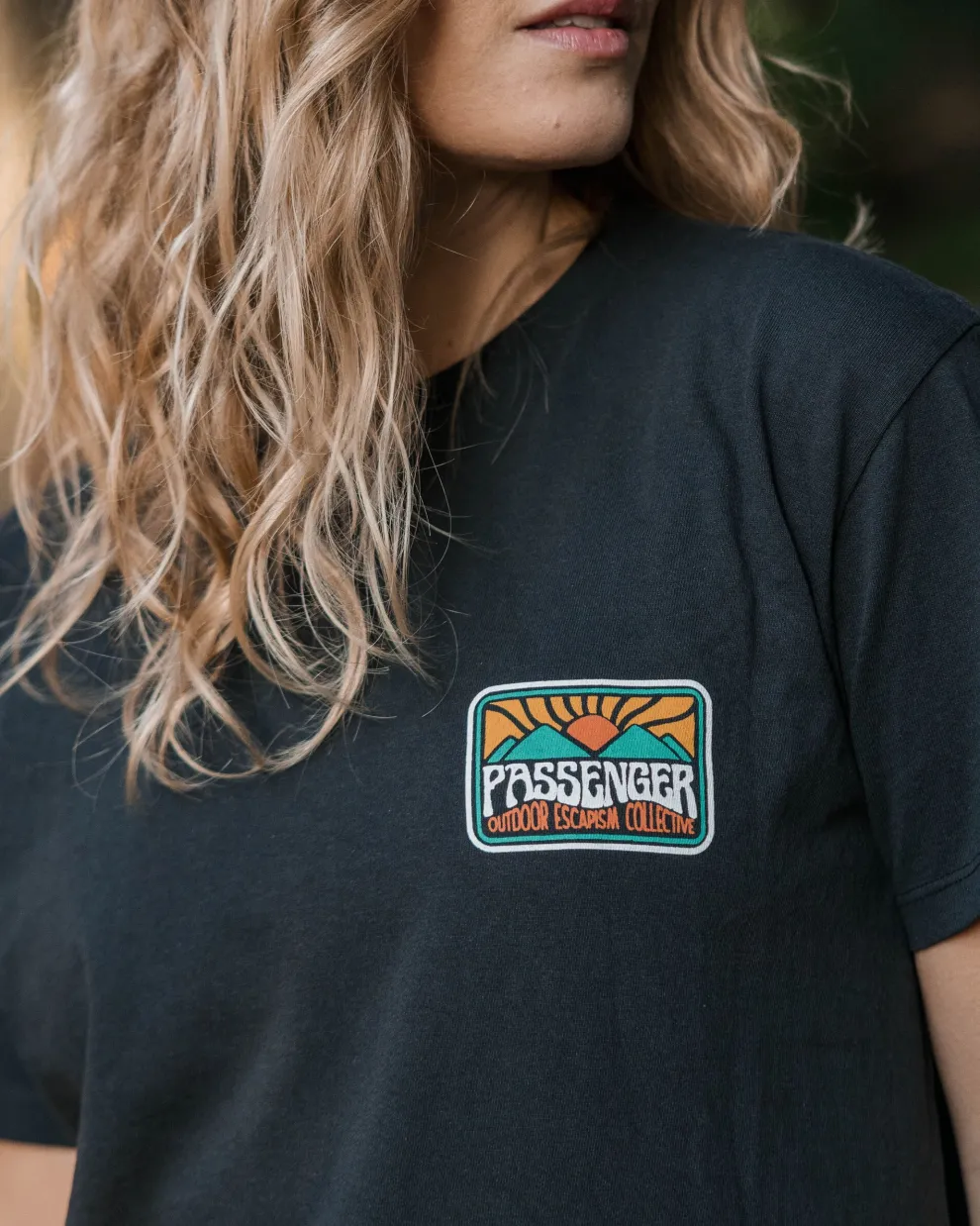 Golden Hour Recycled Cotton Oversized T-Shirt