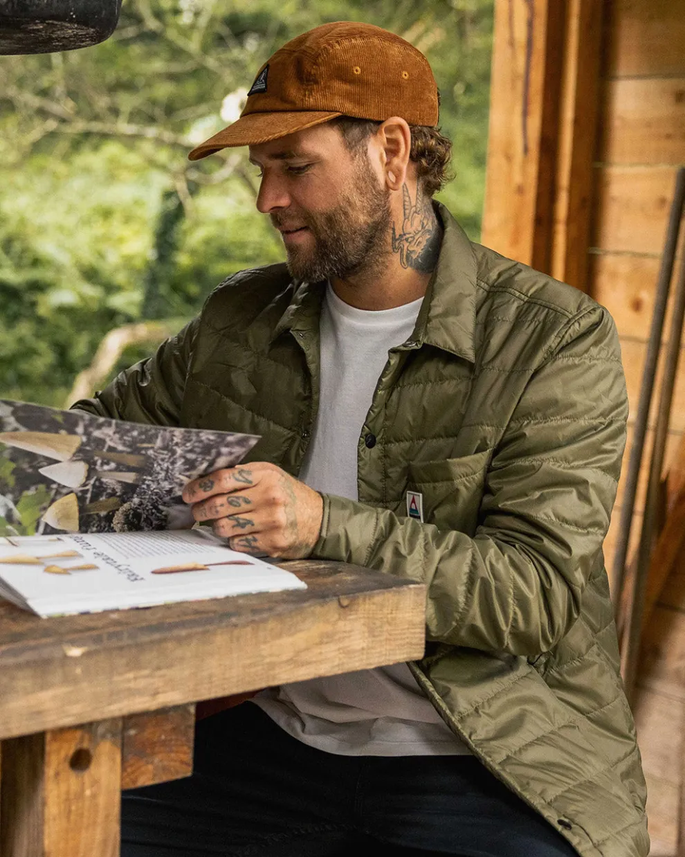 Grain Recycled Insulated Overshirt