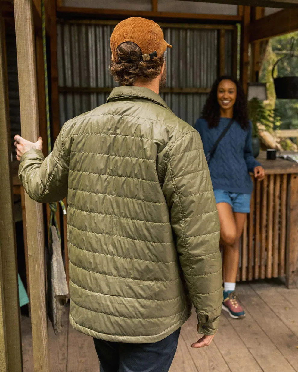 Grain Recycled Insulated Overshirt