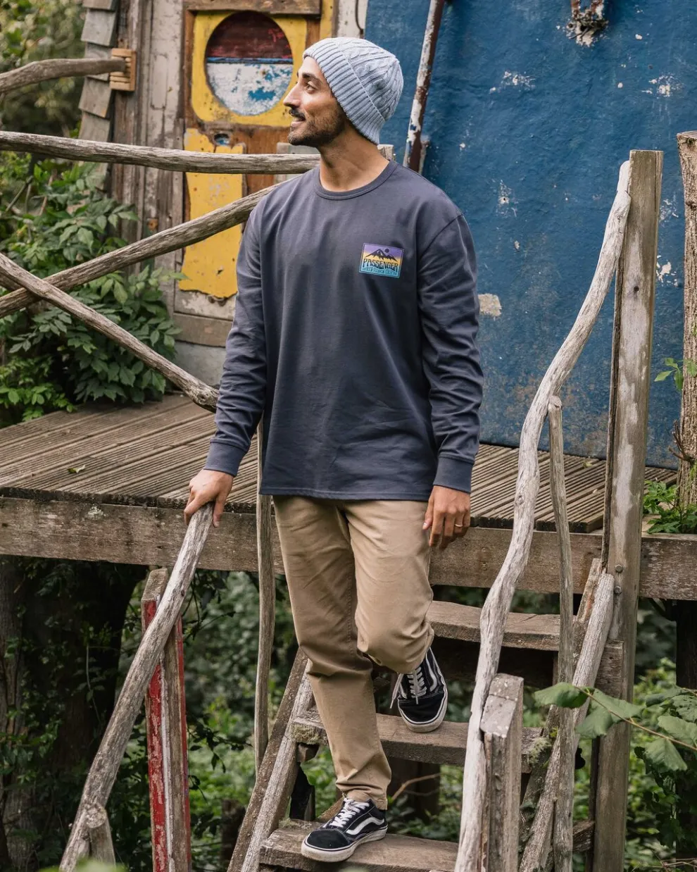 Grounded Organic Relaxed Fit LS T-Shirt