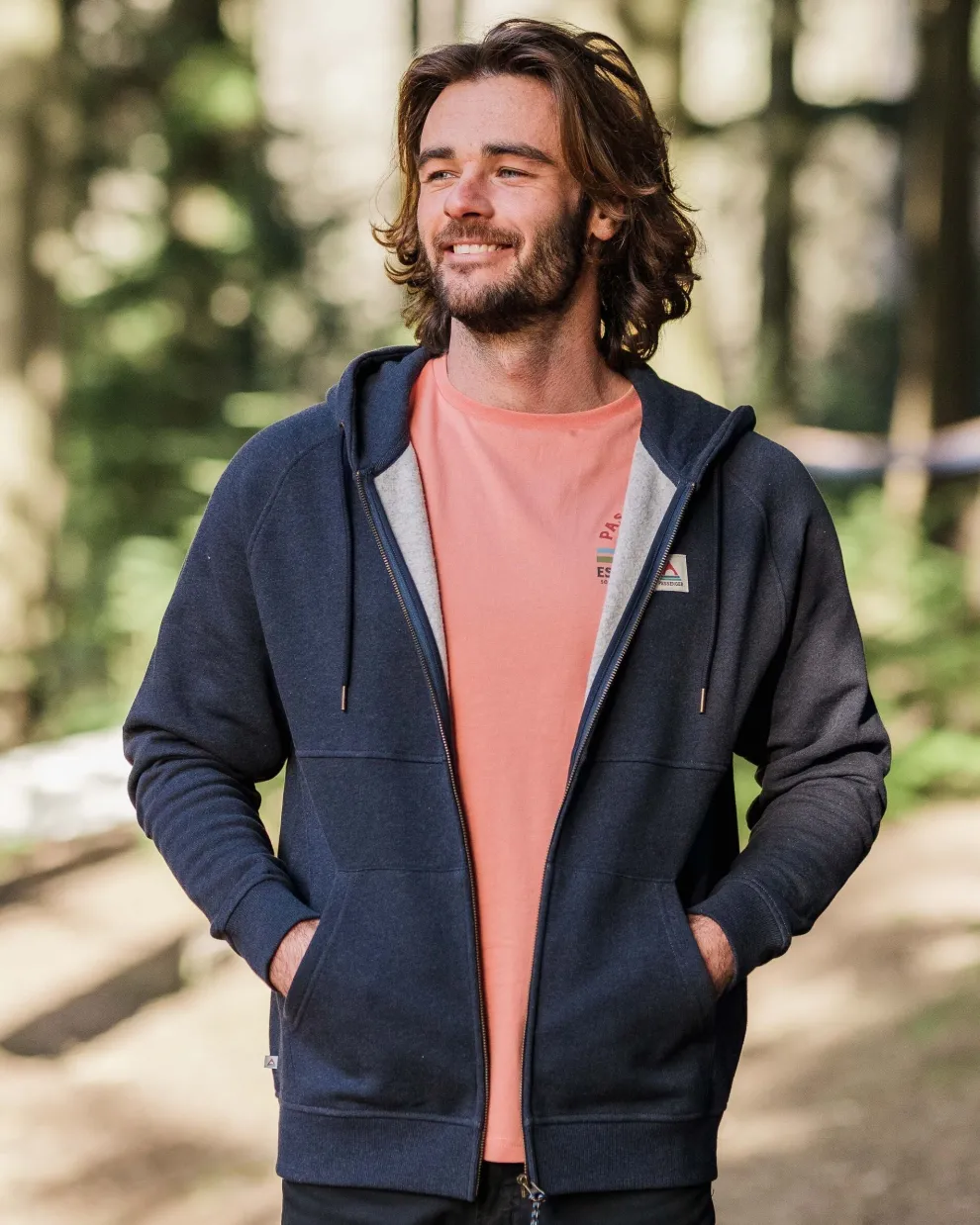 Heritage Full Zip Organic Cotton Hoodie