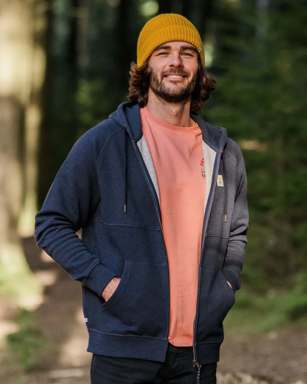 Heritage Full Zip Organic Cotton Hoodie
