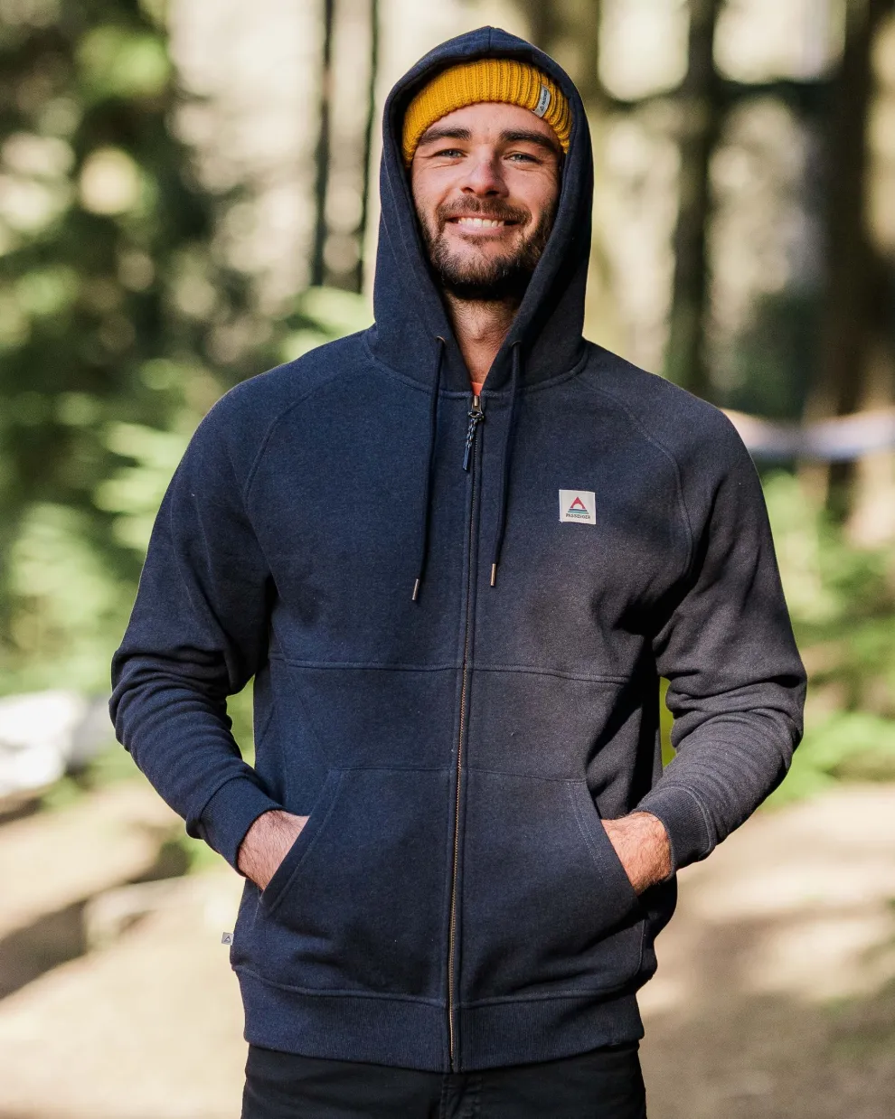 Heritage Full Zip Organic Cotton Hoodie