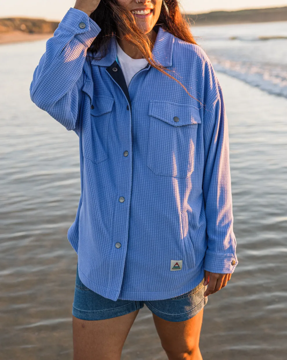 Iguazu Grid Polar Fleece Shirt