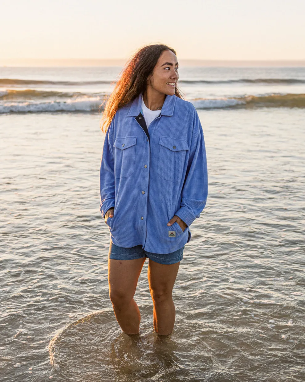 Iguazu Grid Polar Fleece Shirt