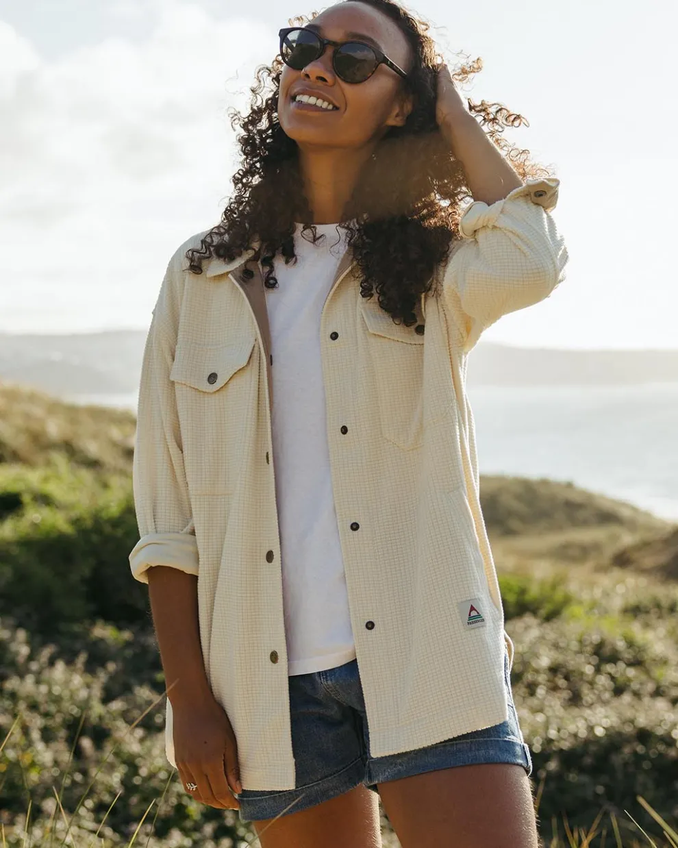 Iguazu Grid Polar Fleece Shirt