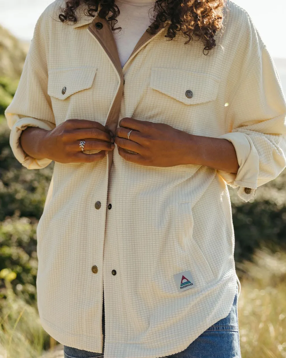 Iguazu Grid Polar Fleece Shirt