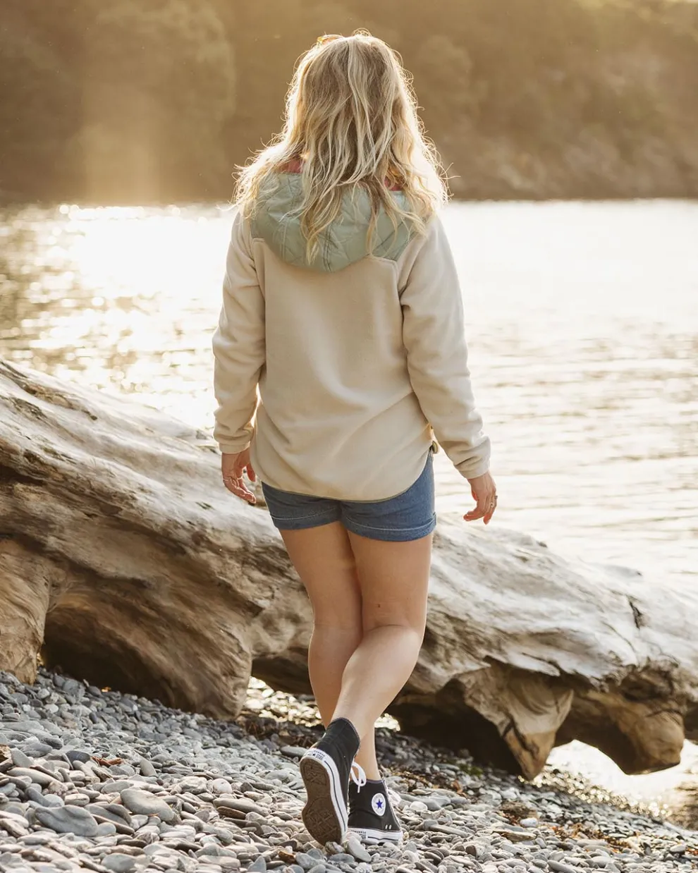 Juana Recycled Polar Hooded Fleece