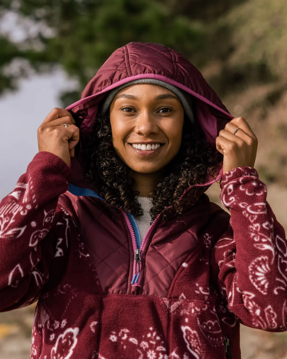 Juana Recycled Polar Hooded Fleece