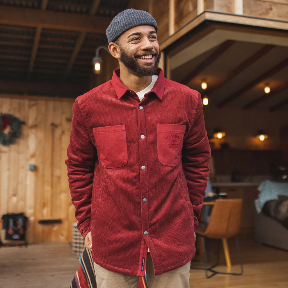Kodiak Sherpa Lined Cord Overshirt