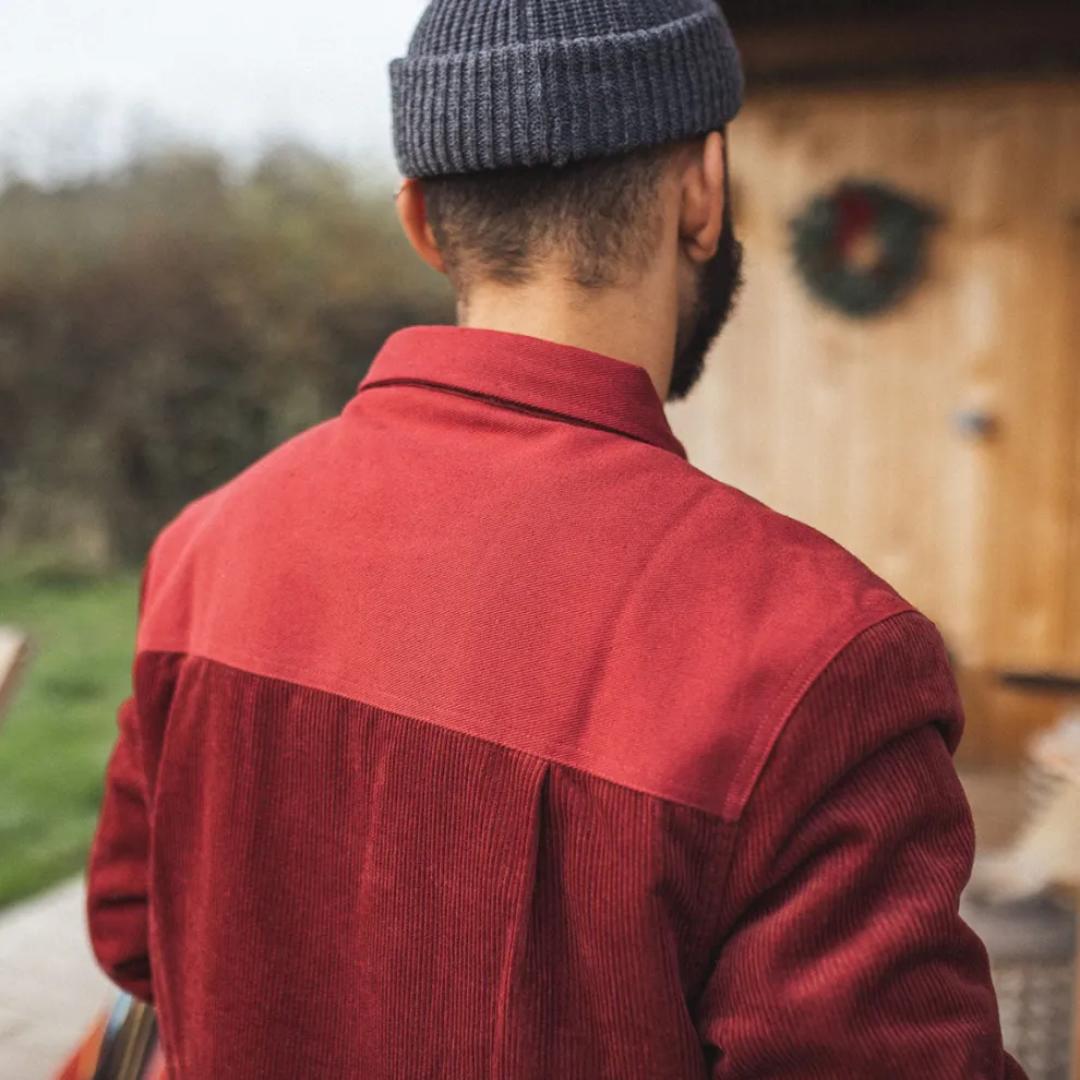 Kodiak Sherpa Lined Cord Overshirt