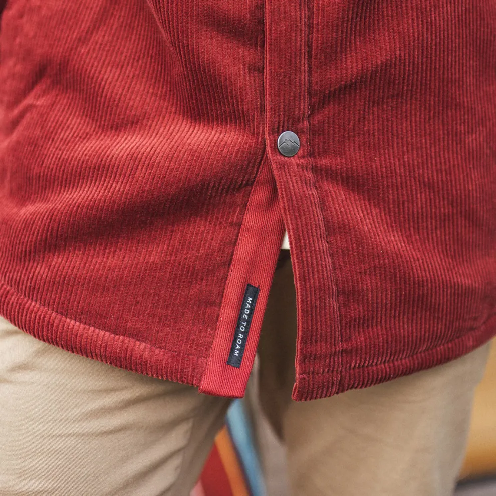 Kodiak Sherpa Lined Cord Overshirt