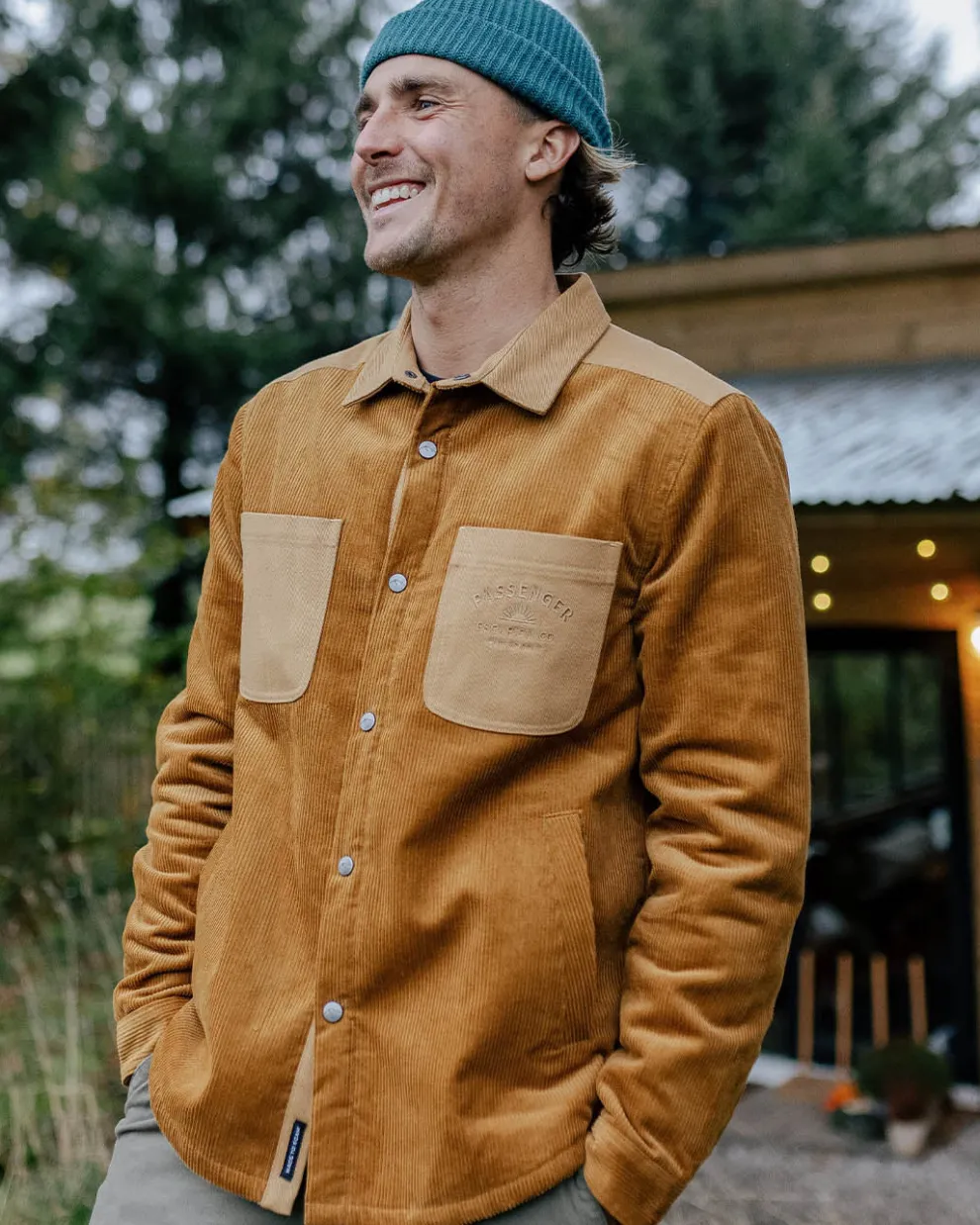 Kodiak Sherpa Lined Cord Overshirt