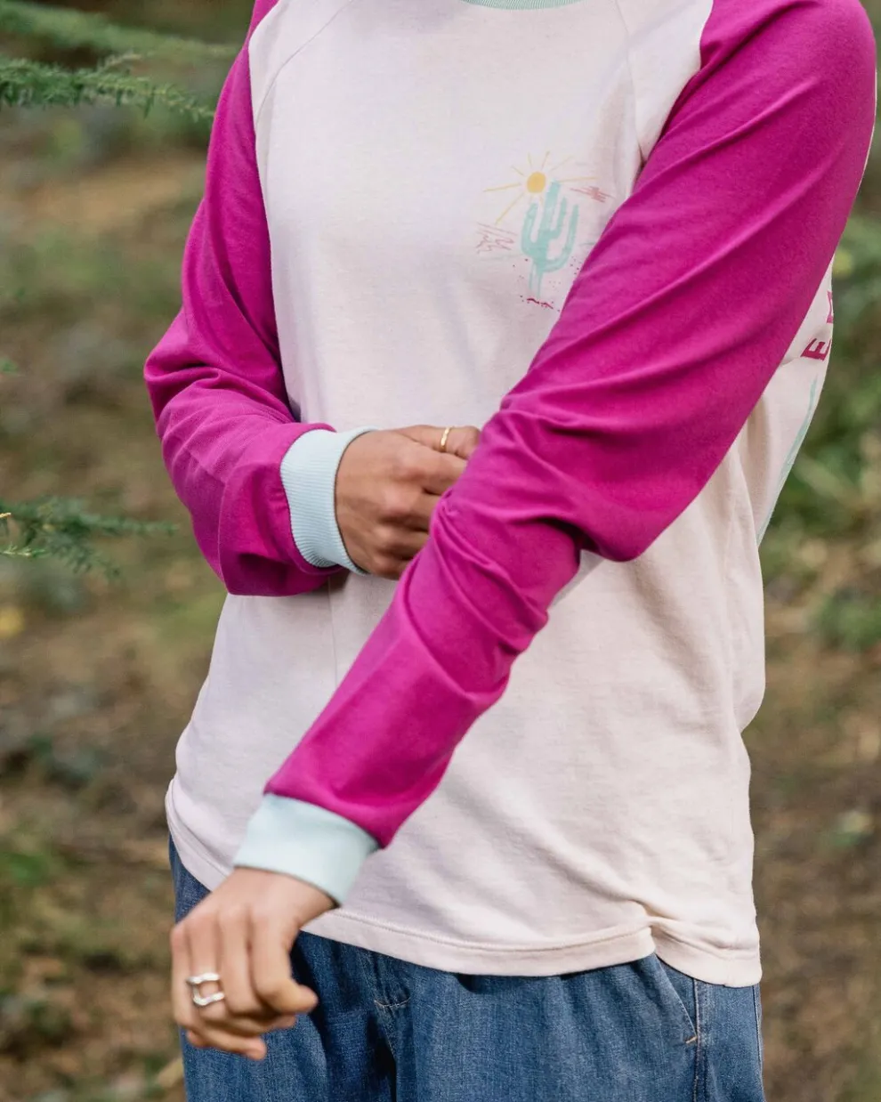 Laelia Recycled Cotton Ls T-Shirt