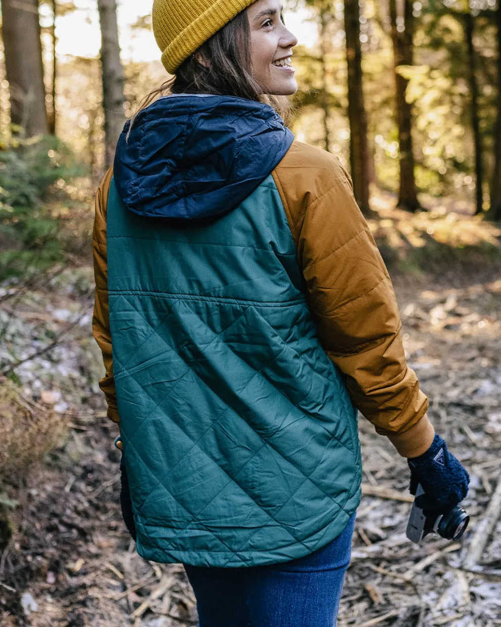 Ocean Recycled Insulated 1/2 Zip Jacket