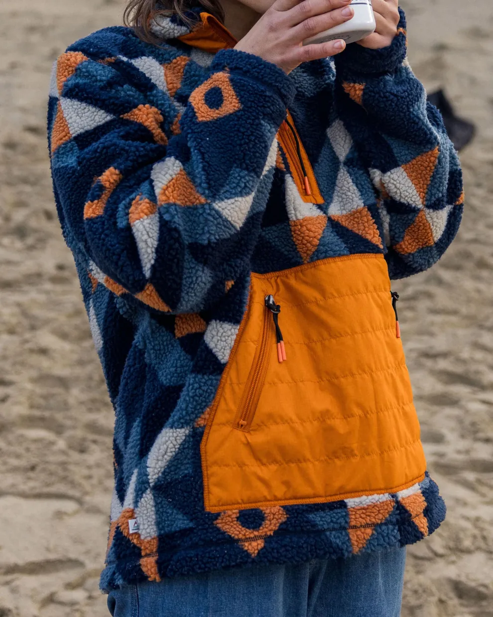 Perouse Recycled Deep-Pile Sherpa Fleece