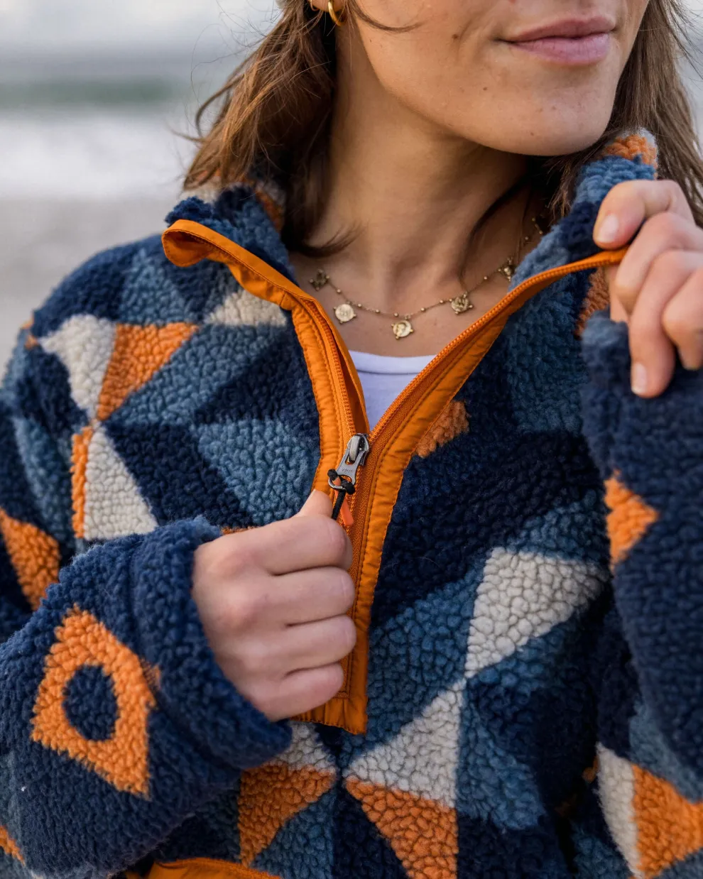 Perouse Recycled Deep-Pile Sherpa Fleece