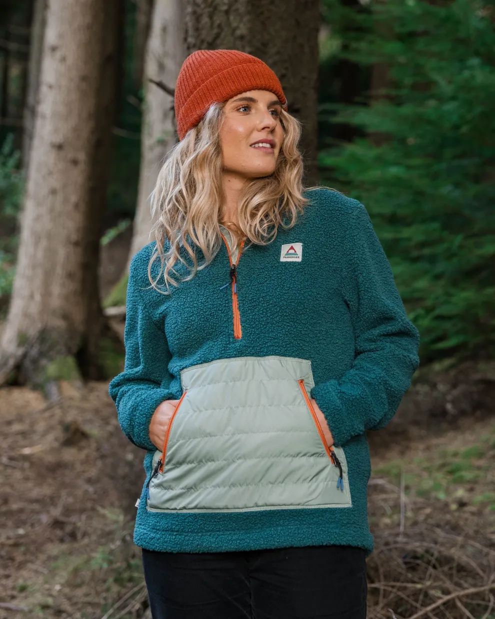 Perouse Recycled Polar-Lined Sherpa Fleece