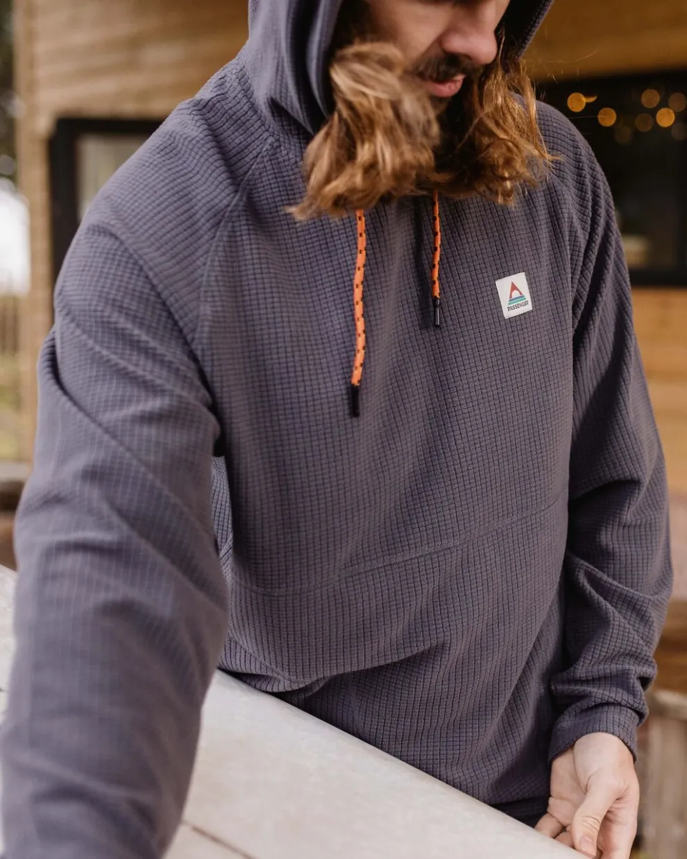 Point Recycled Fleece Hoodie