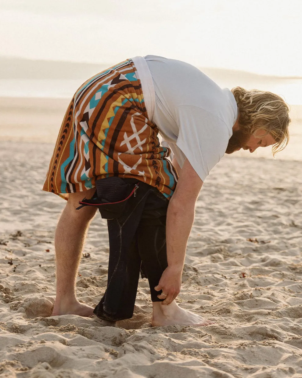 Portland Beach Recycled Towel