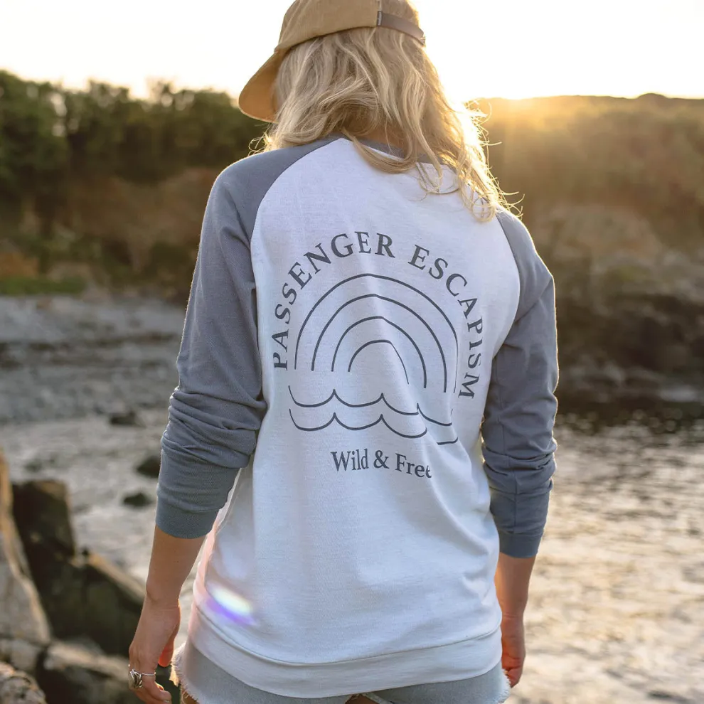 Rainbow Recycled Cotton LS T-Shirt