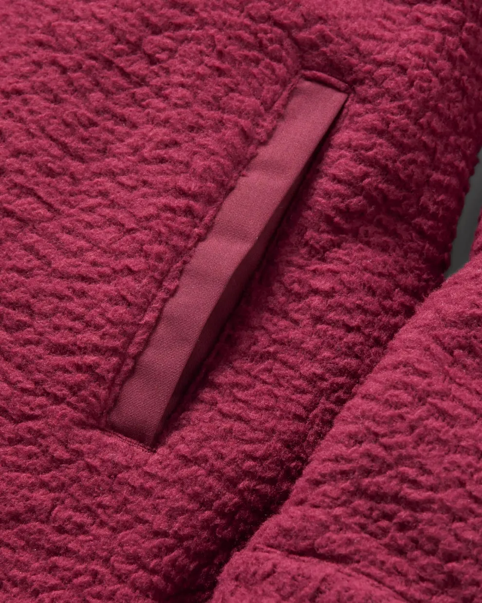 Rappel Recycled Sherpa Oversized Shirt