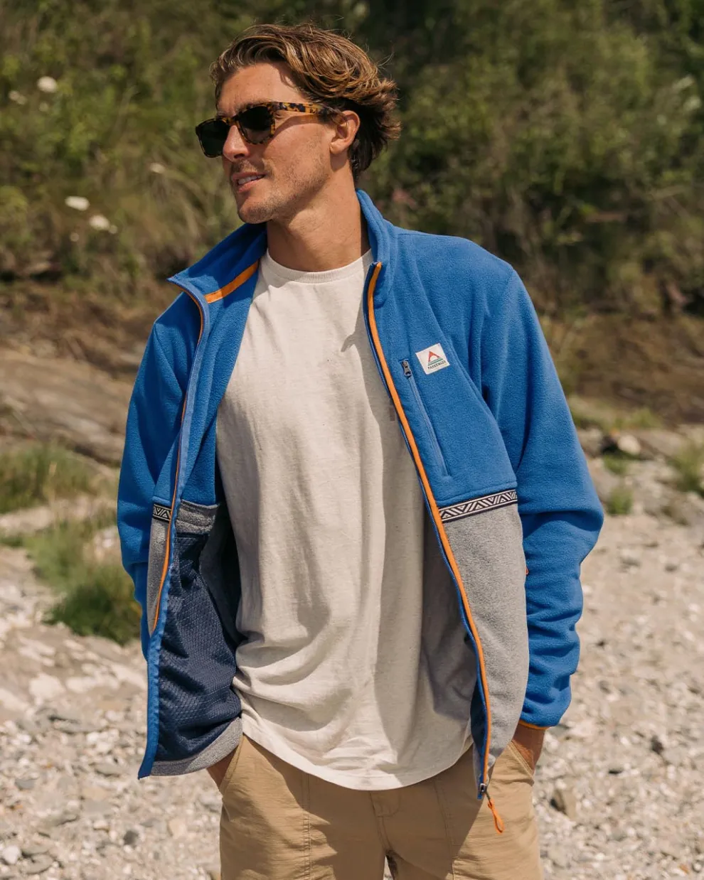 Ridge Full Zip Recycled Polar Fleece