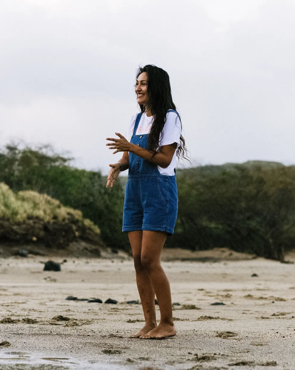 Riverside Denim Short Dungarees